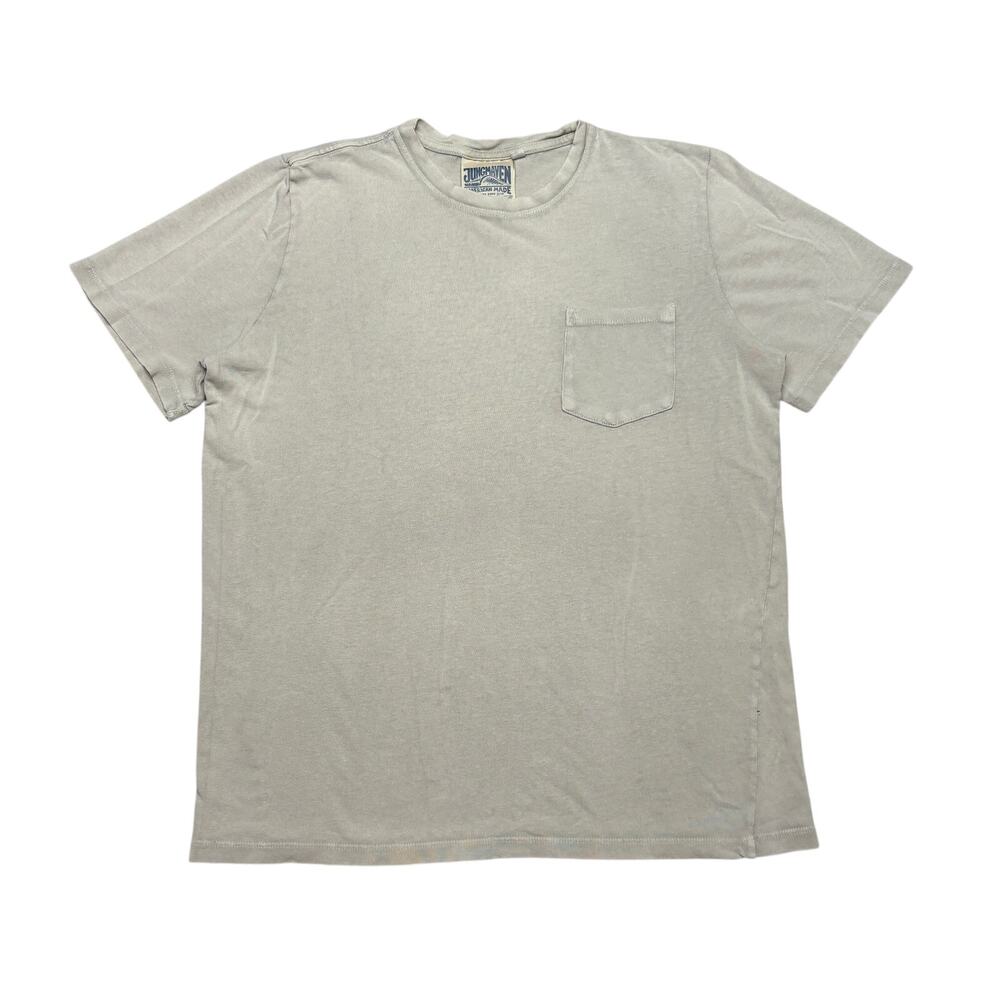 Jungmaven Hemp Organic Cotton Pocket Short Sleeve T Shirt Men's Large Casual
